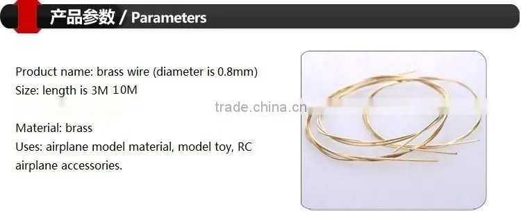 Brass wire diameter 0.8mm, made in China