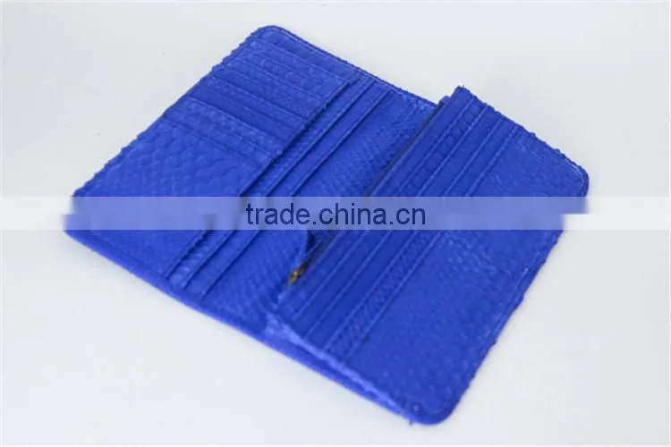 Custom New Python Snake Skin Genuine Leather Women Wallet 2015