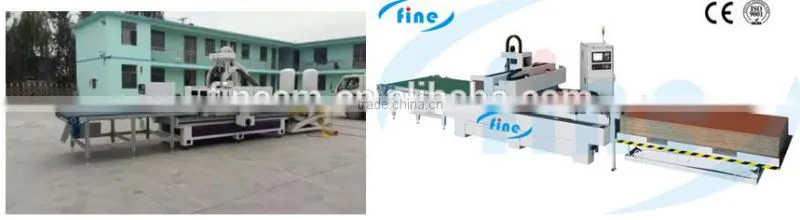 Factory directly auto-feeding auto- unloading drilling China Jinan cnc cutting drilling router machine manufacturer