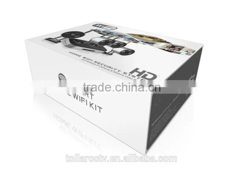 P2P outdoor wifi ip camera kit Wireless IP kit 720P 1.0MP camera kit