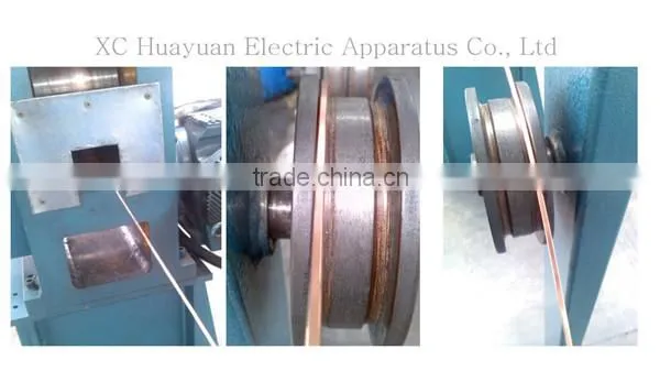 Enameled copper wire strps