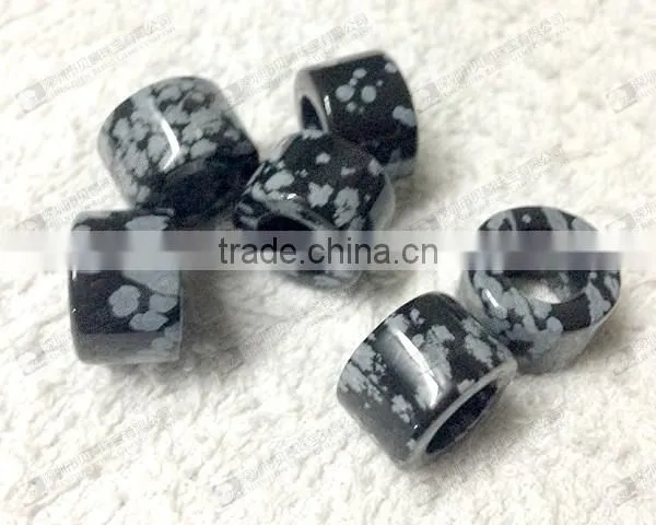 Snowflake tunnel ear plugs body piercing jewelry
