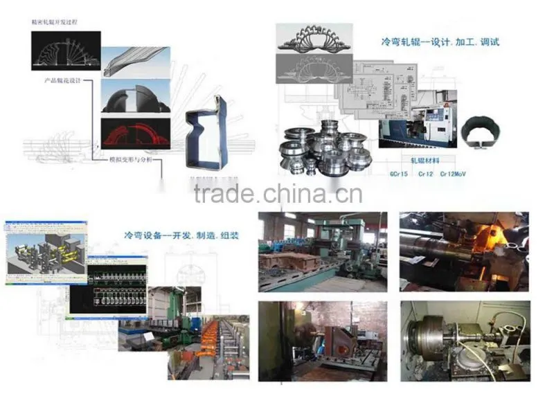 Metal Garage Door Slats Cold Making Machine/Rolling Door Equipment Roller Shutter Door Cold Forming Line