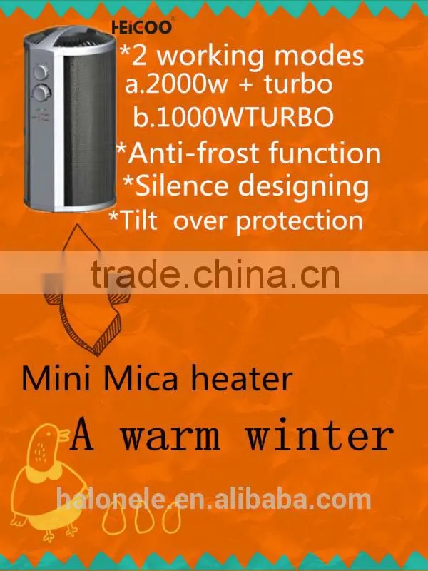 Mica Heater Electric Room Heater mini heater With IP24 SP-CH-1500W/ 2000W