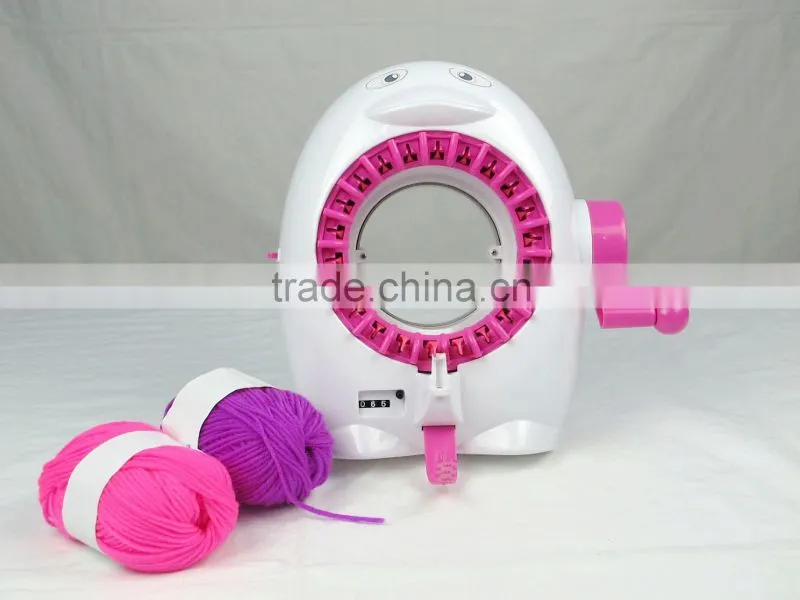 Girls Toys children knitting machine DIY toys for sales