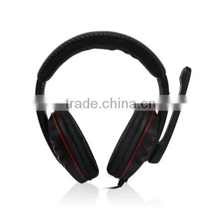 Luxury 180 Degree Rotation Wired Stereo Gaming Headset with Microphone 5 in 1 for ps3/ps4/xbox 360/pc/mac