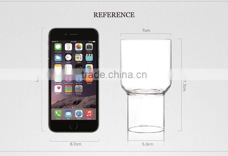 high borosilicate heat resistant glass wholesale glass liquor bottles splitter