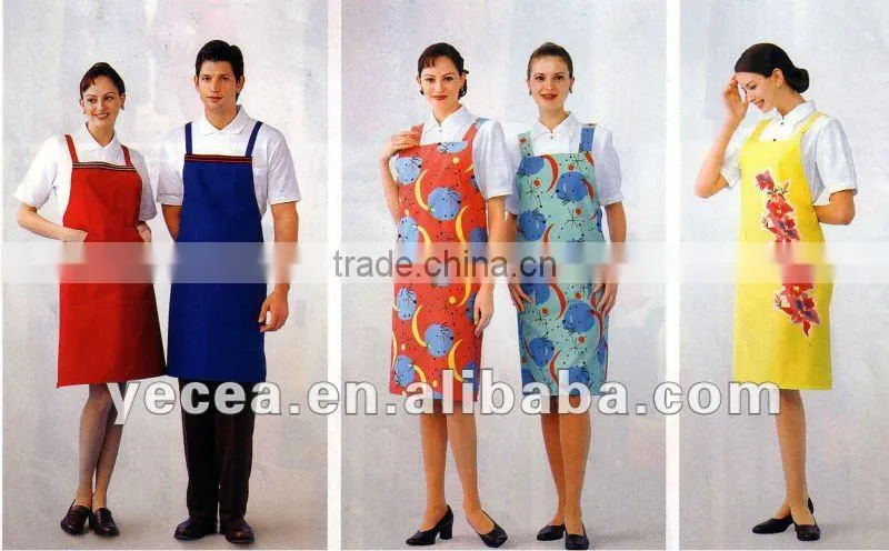 HOT selled unisex resturant chef and waiter apron uniform