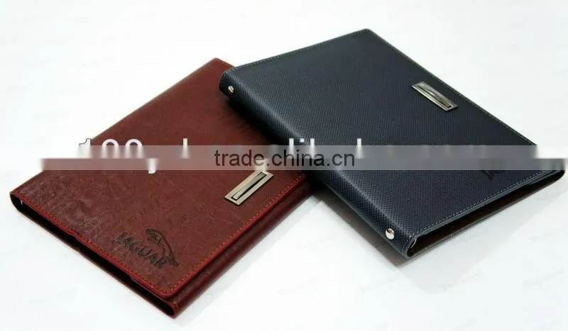 high quality a5 leather bound notebook with customized logo