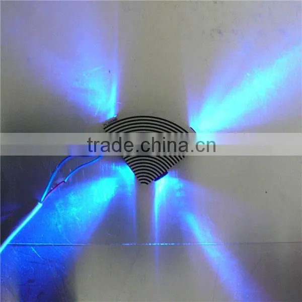 RGB wall light with remoted controller