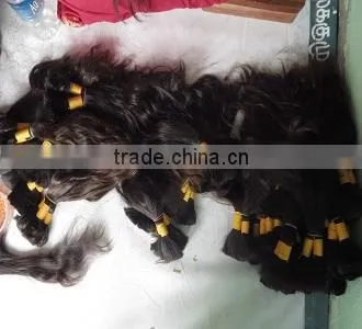 Cheap Price Good Quality Original Indian Hair 16" inch Natural Black Human Hair Exporters In Chennai