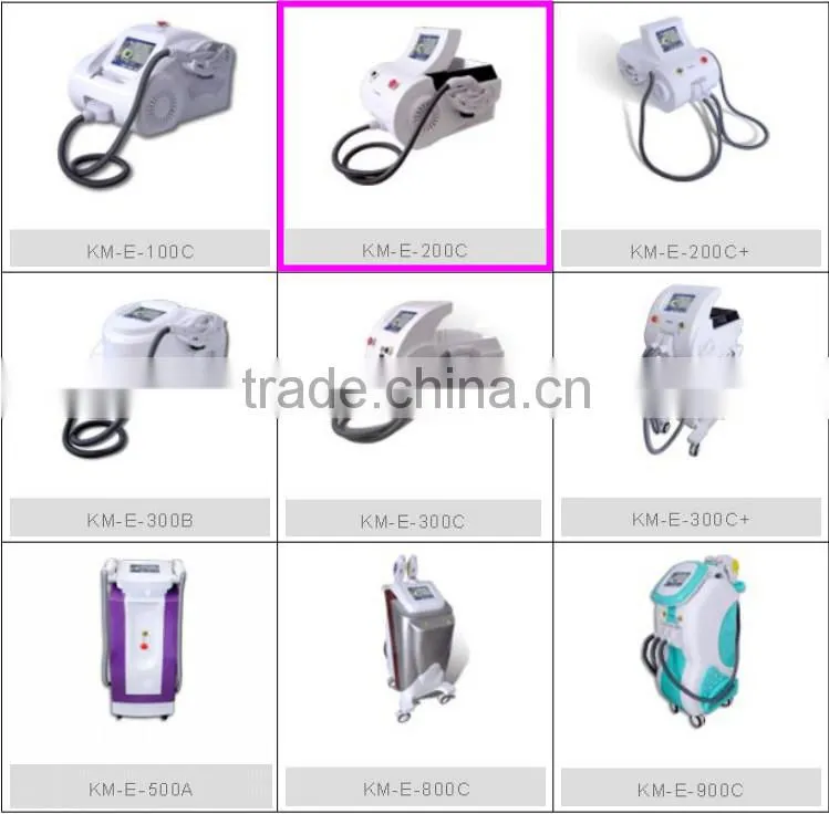 2014 Hot Sale CE Approval 3 in 1 system (IPL+RF+E light) equipment for aesthetic used