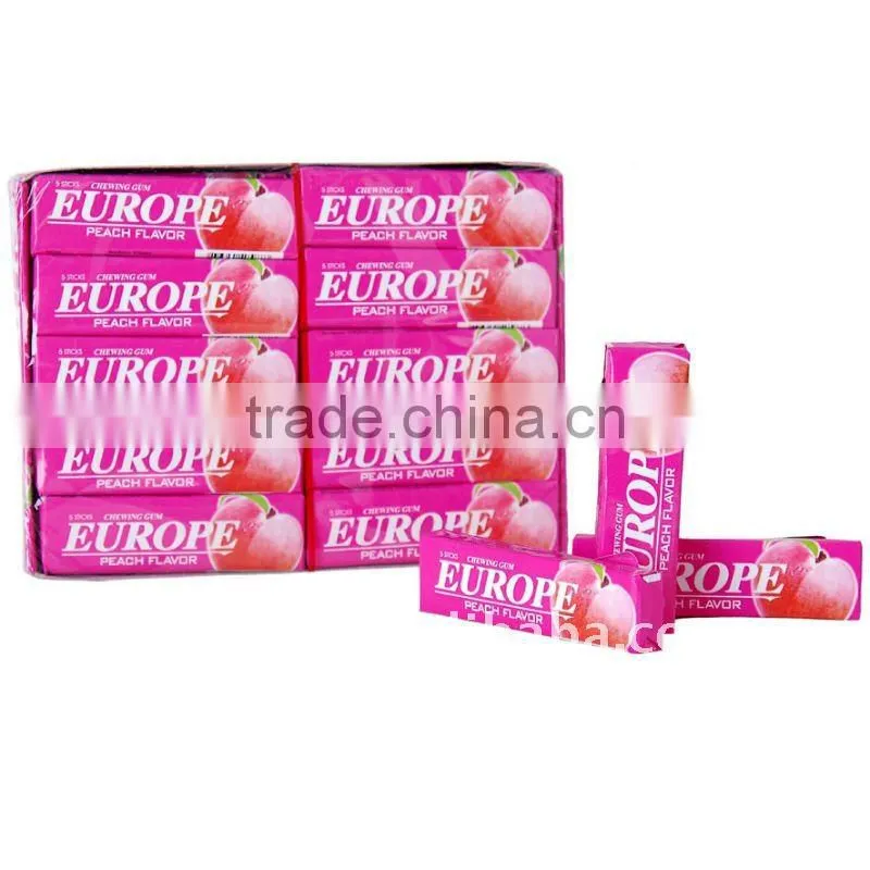 5pcs stick europe chewing gum