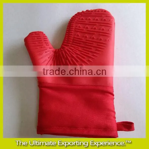Silicone glove,Durable kitchen five fingers silicone glove ,Silicone Oven Glove ,silicone heat resistant glove