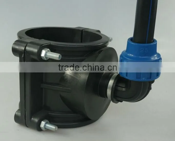 PP hose pipe saddle clamp