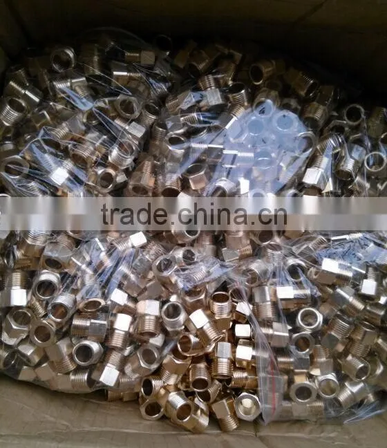 brass fitting & copper fitting High quality straight barbed brass hose fitting