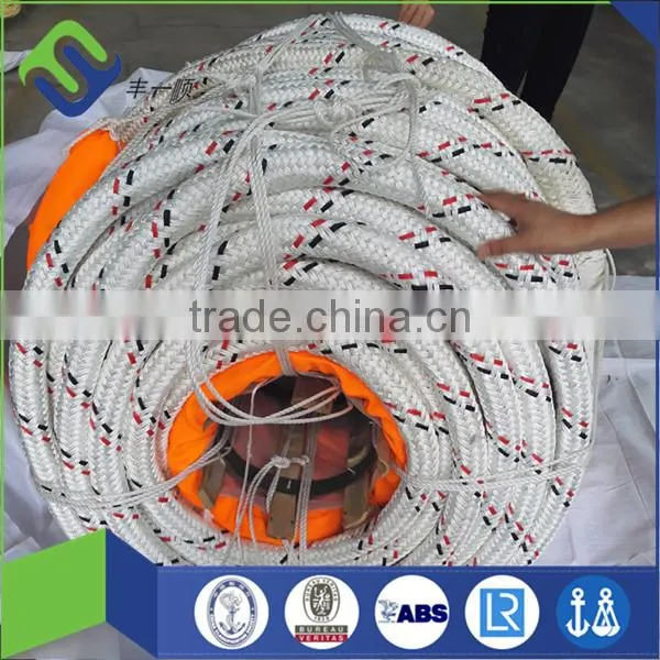 Braided 38mm nylon/pp/pe/UHMWPE rope for sale