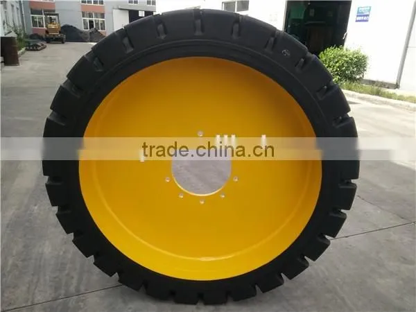China good price 14.00-24 12.00-24 16.00-25 17.5-25 otr solid tires for mining machines