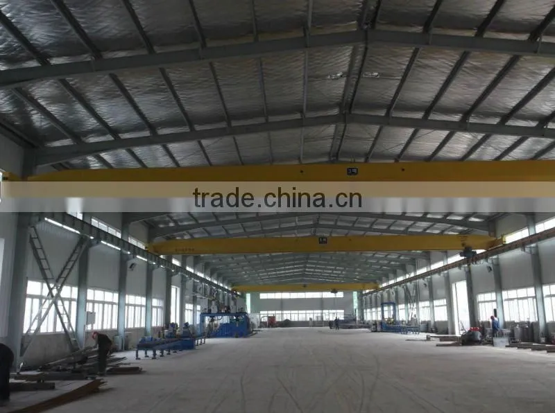 ligt sandwich type steel structure factory workshop