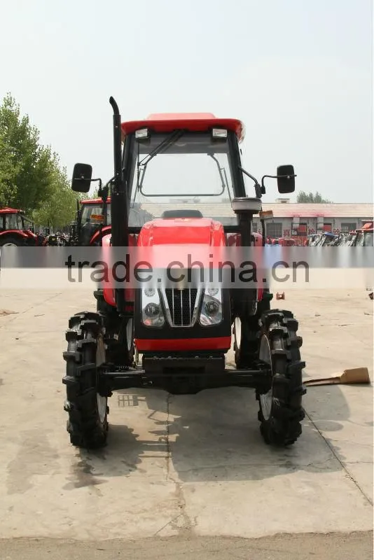 QLN854B--80HP 4WD paddy tractor with 4 cylinder disesl engine in cheap price