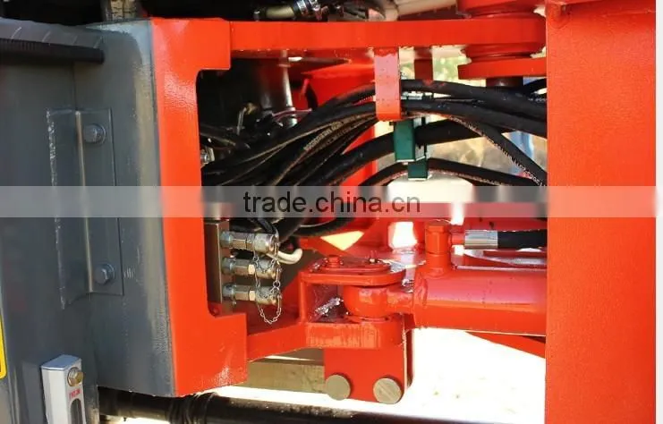 Wheel loader with telescopic boom ( telescopic loader )