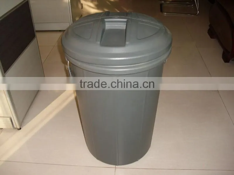 Customized big size plastic bucket/barrel/dustbin