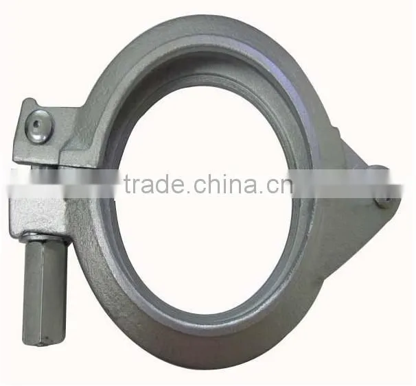 Forging Concrete Pump Coupling Cast Iron Pipe Clamp China Supplier