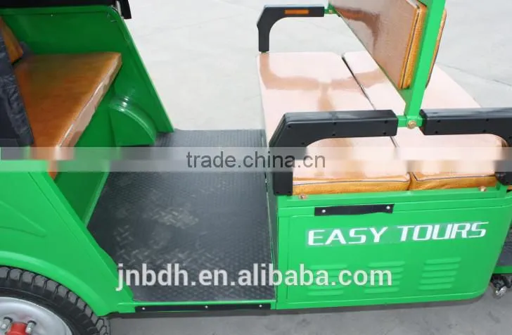 Bajaj style gas & oil powered tricycle for passenger for African market