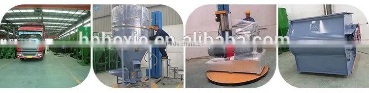 High efficiency animal feed shredder machine