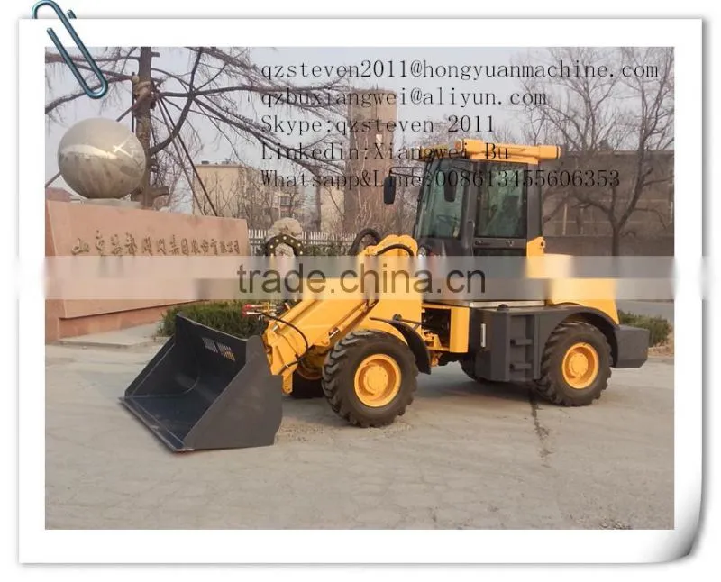 2016 hot sale 1.5ton telescopic loader HY1500 with CE certificate