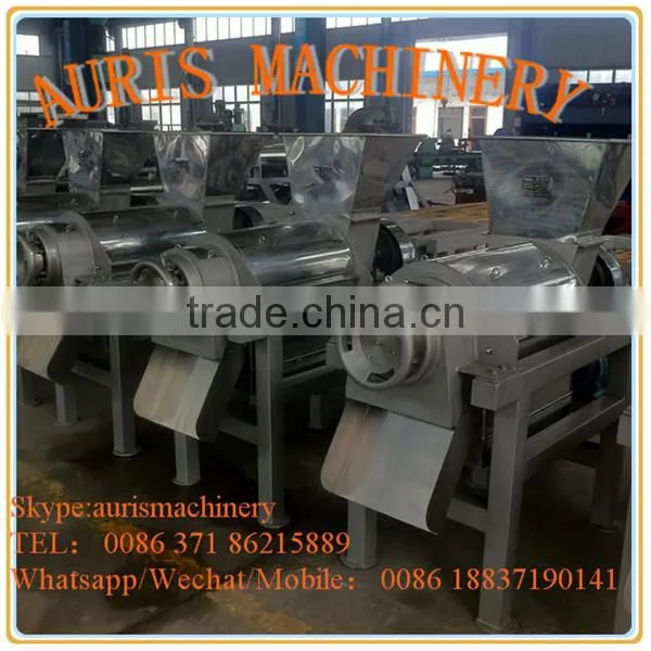 Easy operation Stainless steel apple screw juicing machine