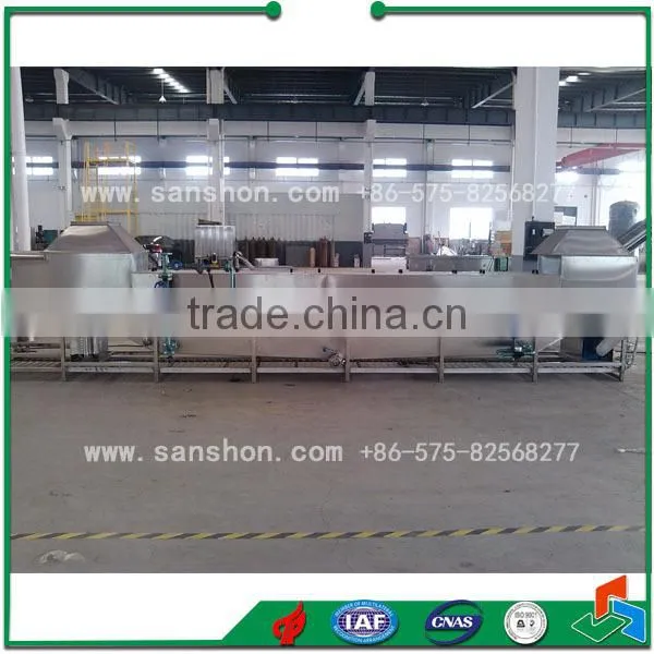 Food Blanching Machine/ Fruit and Vegetable Blancher Busket Blancher