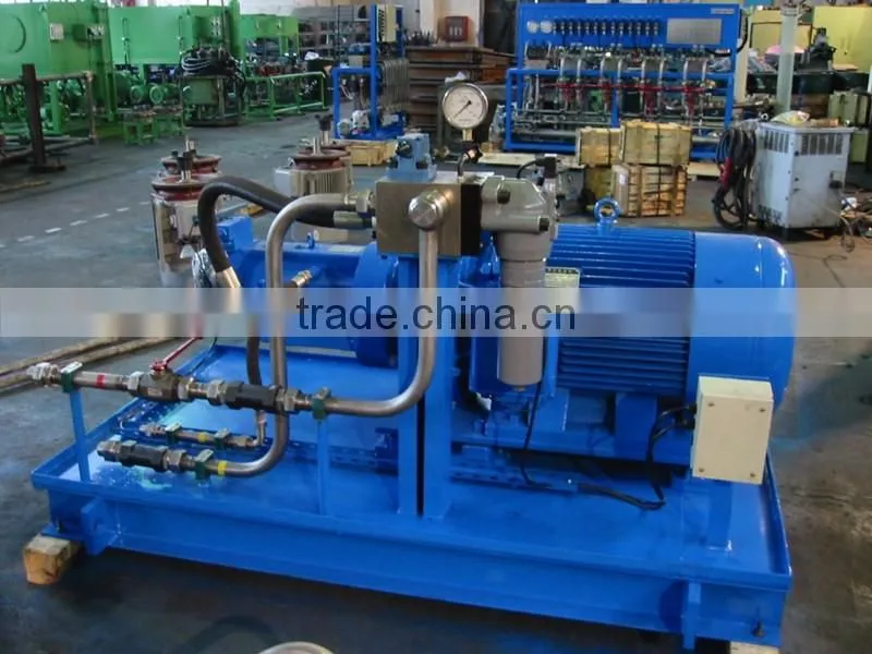 Vulcanizing machine hydraulic system