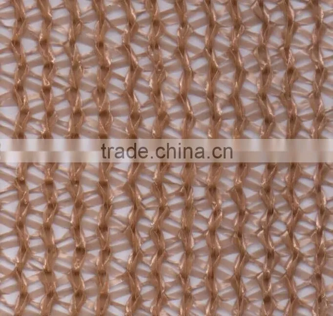 70% shade rate recycled agricultral brown shade net