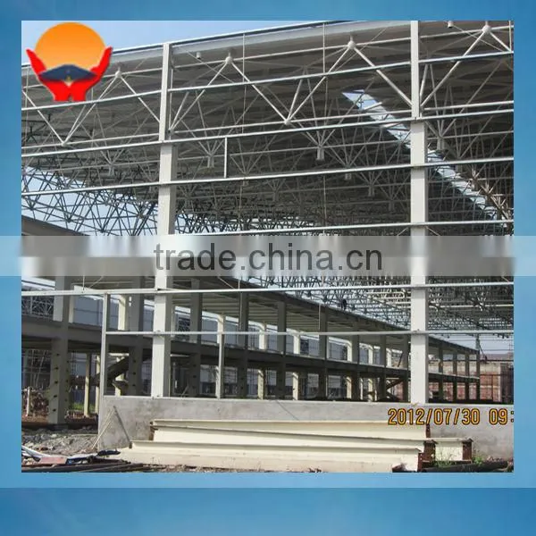 Structure Of Steel Warehouse Building
