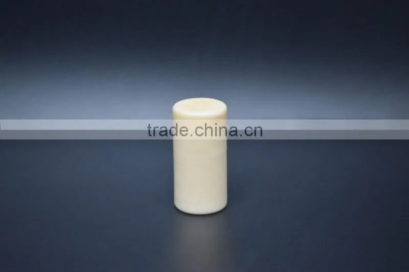 Straight synthestic cork for glass bottle