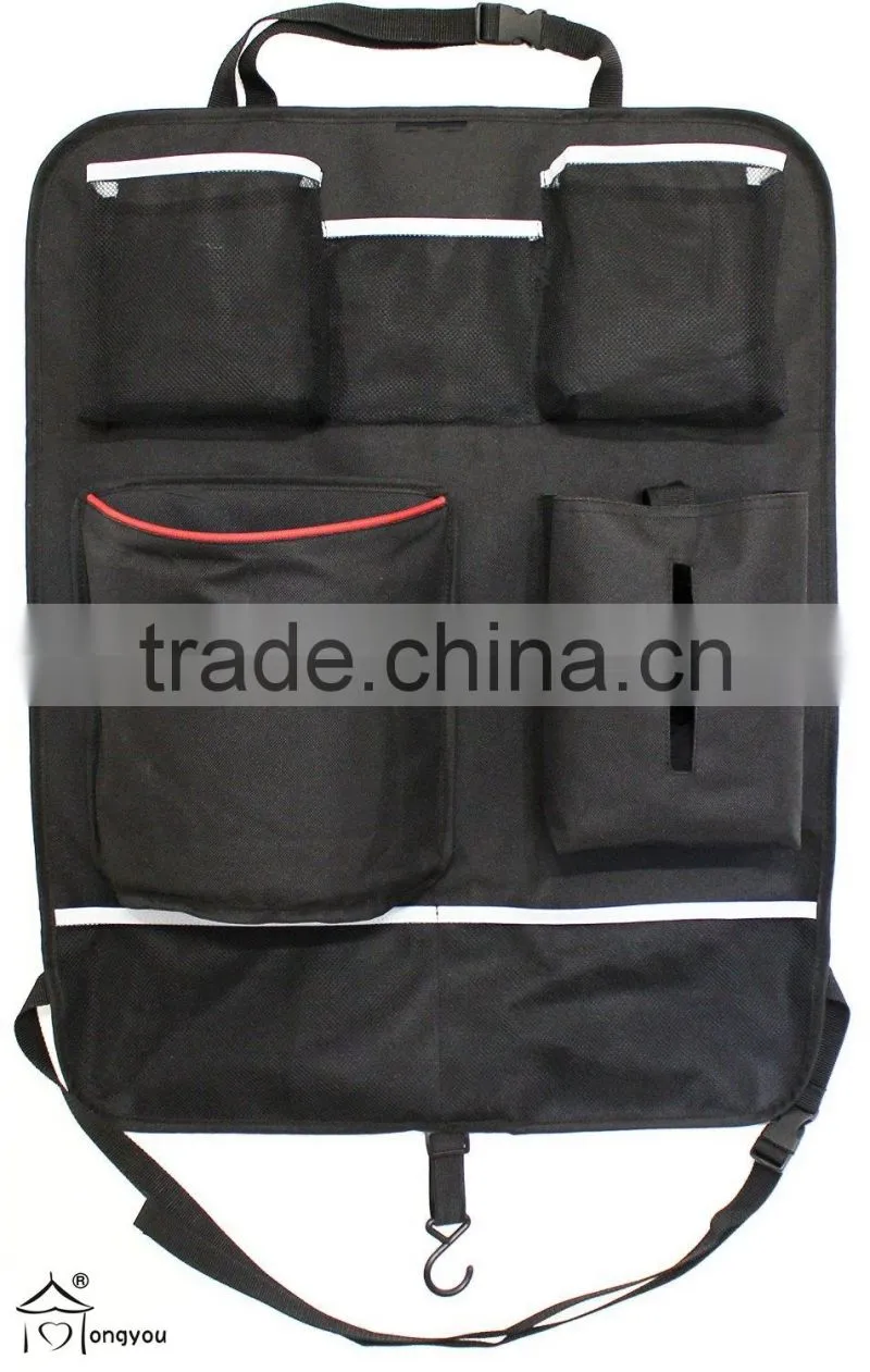 Removable Trash Can Pocket car seat toy organizer