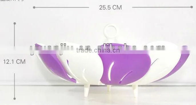 Supply Creative finch Neal telescopic fruit plate / fruit tray --purple