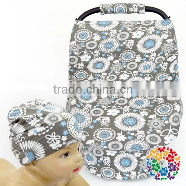 wholesale stretchy baby car seat cover multi-use nursing cover shipping cart cover
