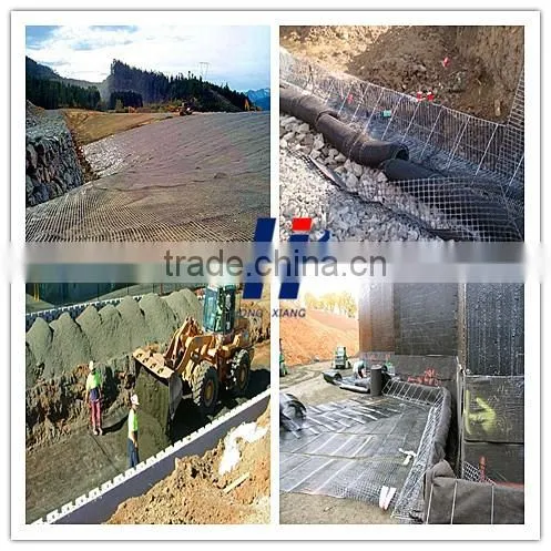 Erosion control Steel plastic geogrid / reinforcement /Biaxial Steel-plastic Sticking-welding Geogrids