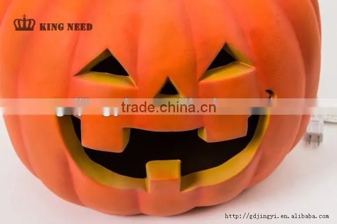 24 inch new plastic LED based acrylic pumpkin halloween decorations