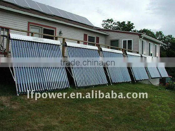 Balcony glass tube high pressurized solar collector