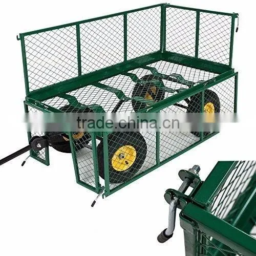 TC1846 garden trolley mesh cart utility wagon truck dump TC1846