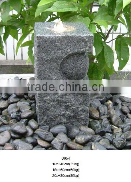 Garden fountains, small bubble decorative water features for hotel or villa