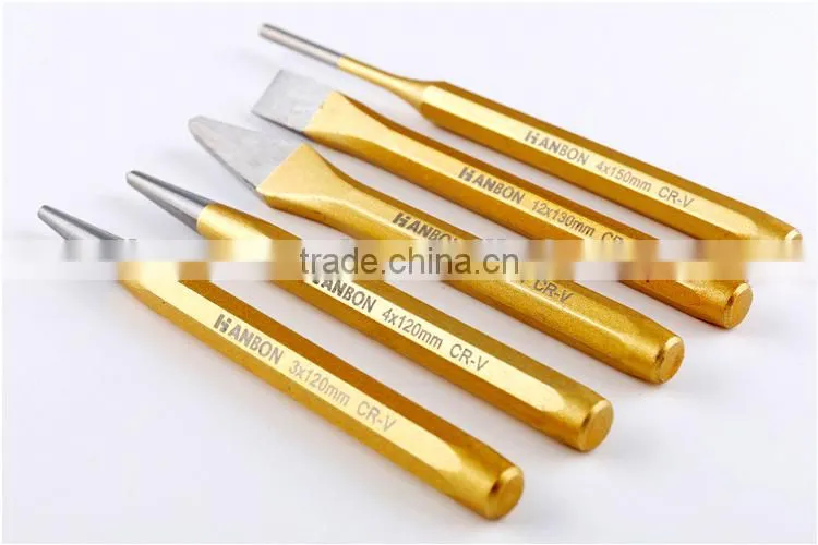 5 Pcs Mirror Pin Punch Sets