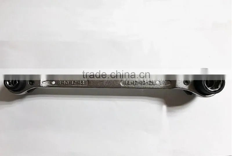 Double head 8 in 1 ratchet wrench