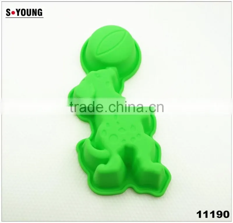 11190 sea lion shape silicone cake decorating