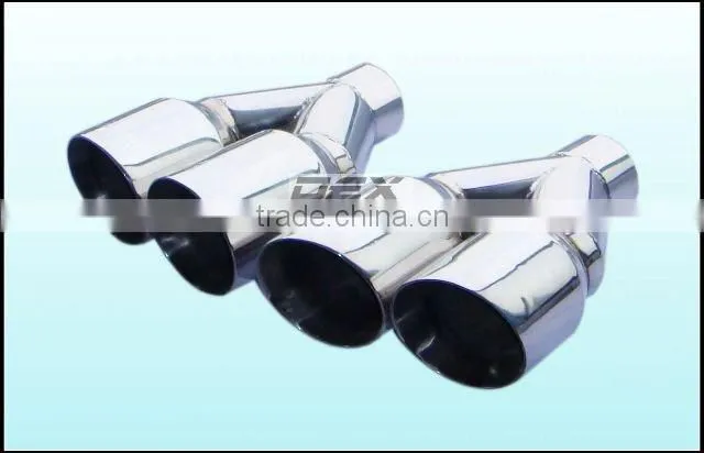 auto muffler exhaust assembly