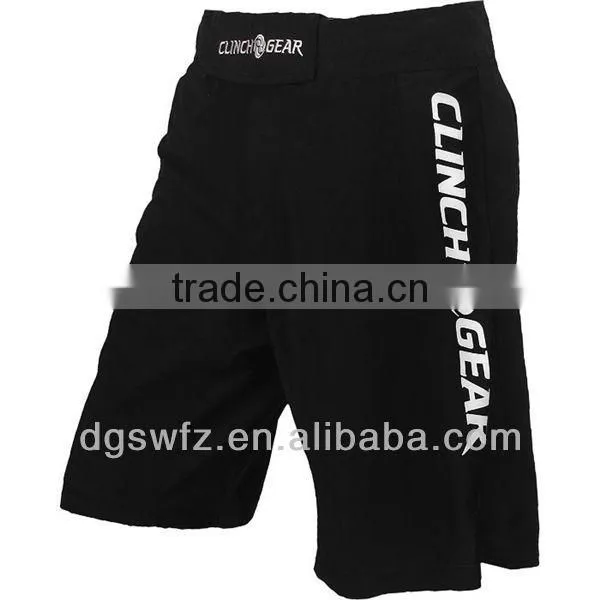 2015 wholesale fashion custom sublimated printed men's camo fight mma shorts