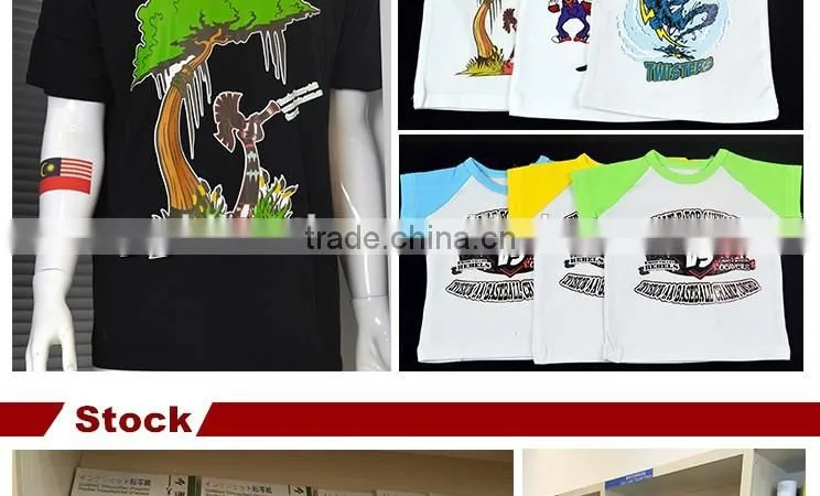 sublimation black t-shirt transfer paper for leather
